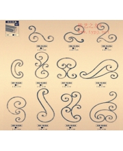 Iron art flower pots