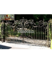 Wrought iron gates
