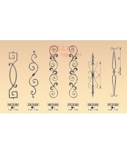 Iron art flower pots