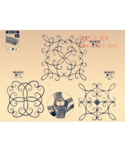 Iron art flower pots