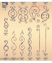 Iron art flower pots