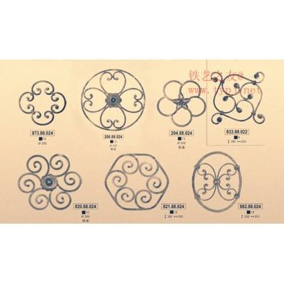 Iron art flower pots